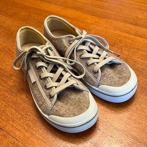 Keen Elsa Lite Felt Sneaker Tan Vapor